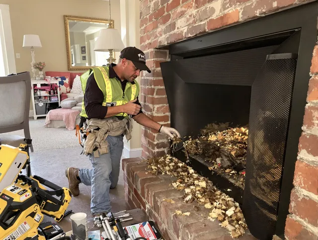 Safe screening installation by Yucaipa Chimney Sweep in Yucaipa, CA