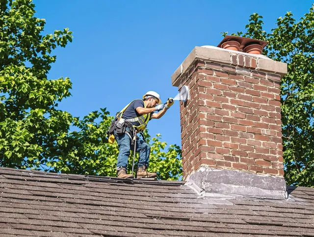 Yucaipa Chimney Sweep performing an inspection with advanced tools in Yucaipa, CA