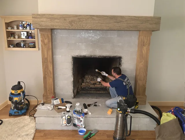 Detailed creosote removal process by Yucaipa Chimney Sweep in Yucaipa, CA
